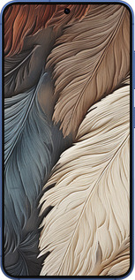 Силиконовый чехол Листья в стиле бохо для Samsung Galaxy S25 Plus - 5643u-3826 изображение 