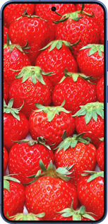 Силиконовый чехол Клубника для Samsung Galaxy S25 Plus - 6020u-3826 изображение 