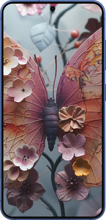 Силіконовий чехол Fairy Butterfly для Samsung Galaxy S25 Plus - 6048u-3826 изображение 