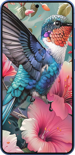 Силіконовий чехол Казкова колібрі для Samsung Galaxy S25 Plus - 6051u-3826 изображение 