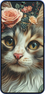 Силіконовий чехол Cats and flowers для Samsung Galaxy S25 Plus - 6069u-3826 изображение 