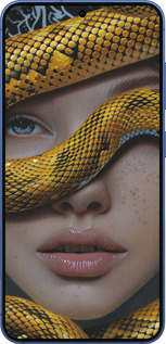 Силіконовий чехол Обійми змії для Samsung Galaxy S25 Plus - 6081u-3826 изображение 