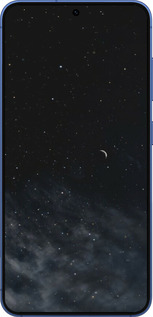Силиконовый чехол Ночное небо для Samsung Galaxy S25 Plus - 6451u-3826 изображение 