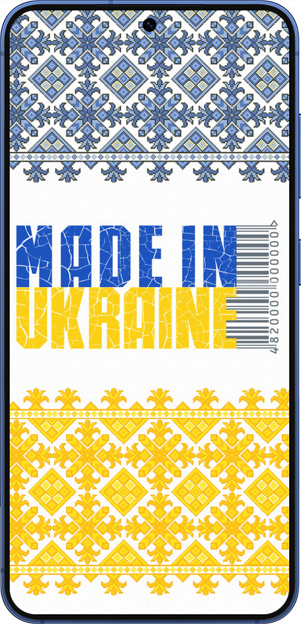 Силиконовый чехол Made in Ukraine для Samsung Galaxy S25 Plus - 1146u-3826 изображение 