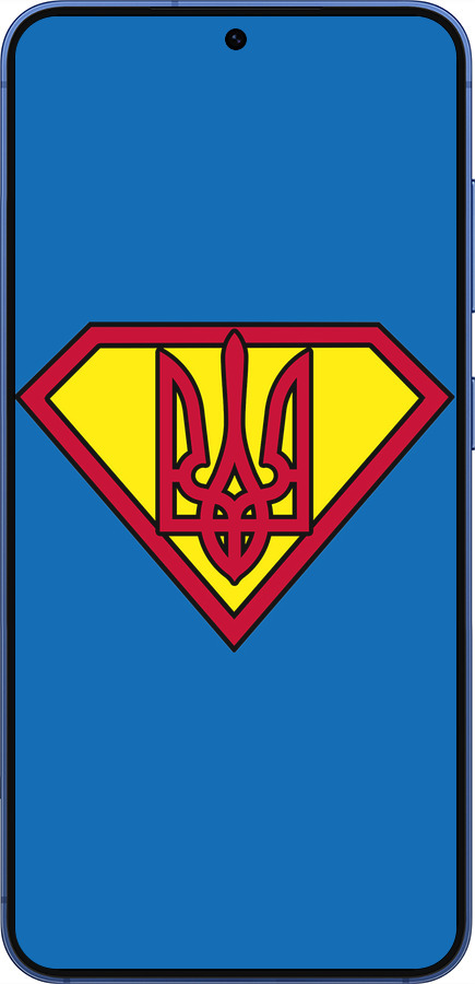 Силиконовый чехол Супер Тризуб для Samsung Galaxy S25 Plus - 1164u-3826 изображение 