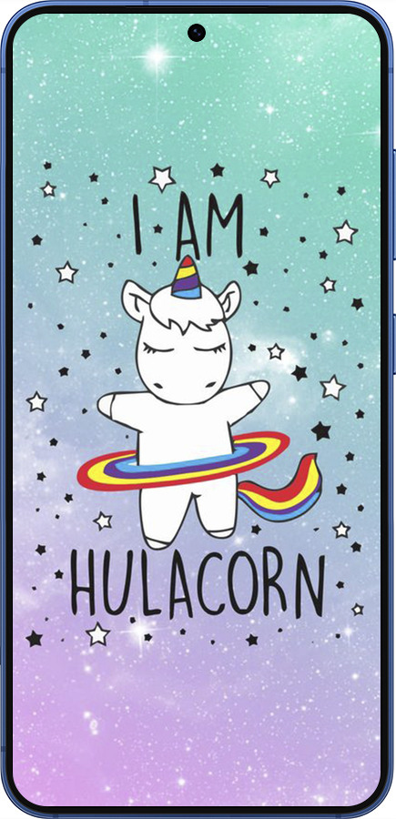 Силиконовый чехол I'm hulacorn для Samsung Galaxy S25 Plus - 3976u-3826 изображение 