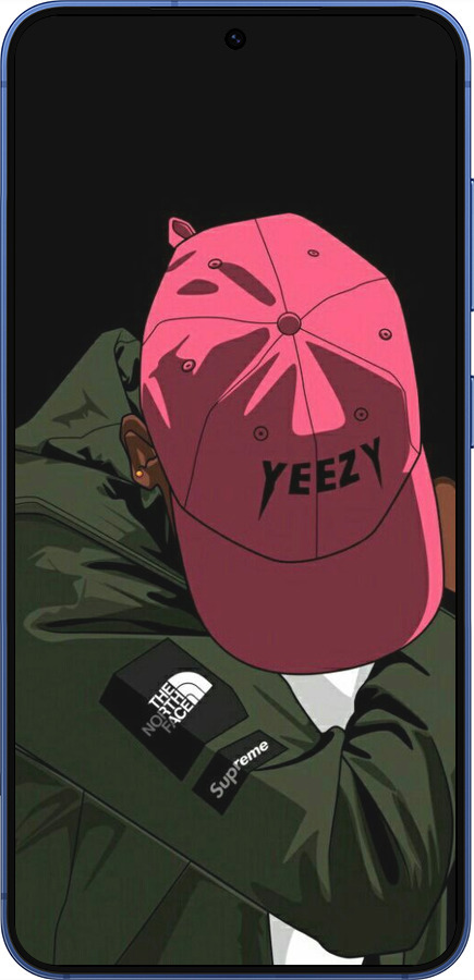 Силиконовый чехол logo de yeezy для Samsung Galaxy S25 Plus - 3995u-3826 изображение 