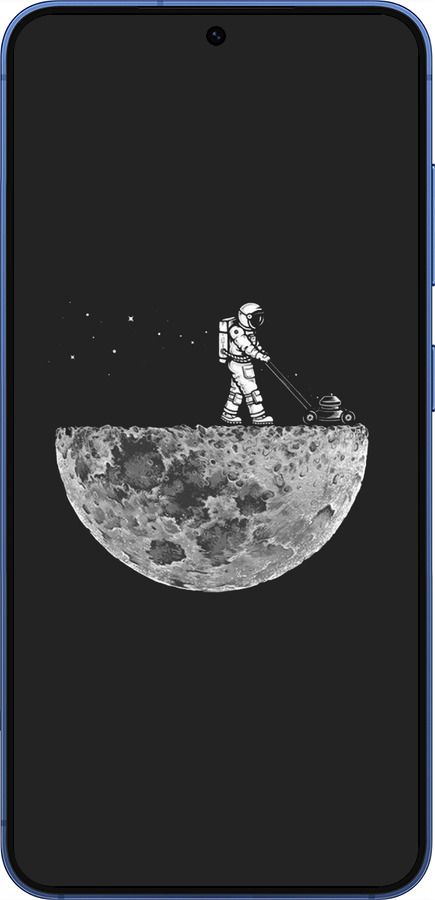 Силіконовий чехол Moon in dark для Samsung Galaxy S25 Plus - 4176u-3826 изображение 