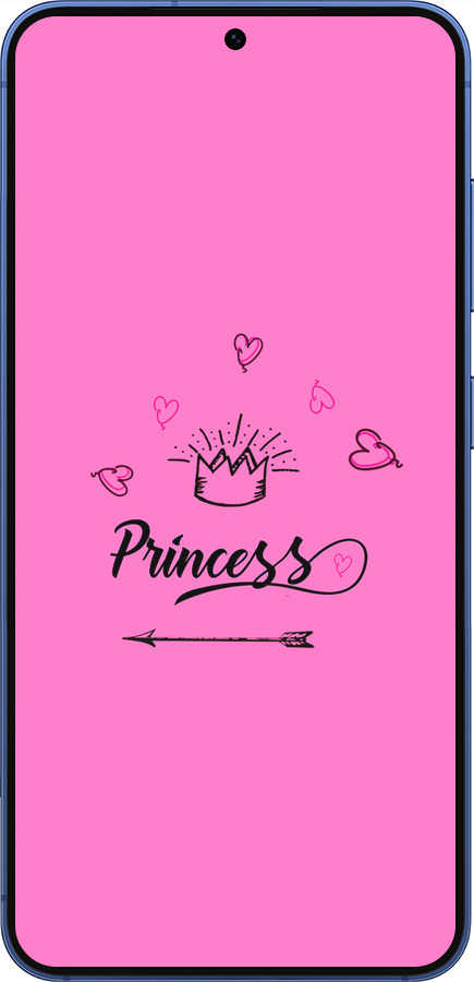 Силиконовый чехол Princess для Samsung Galaxy S25 Plus - 4361u-3826 изображение 