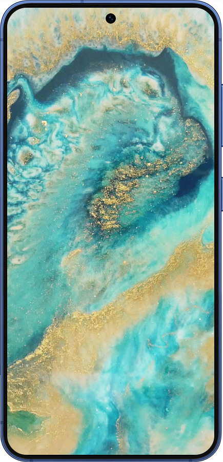 Силіконовий чехол Green marble для Samsung Galaxy S25 Plus - 4365u-3826 изображение 