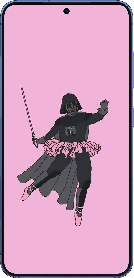 Силиконовый чехол Pink Wader для Samsung Galaxy S25 Plus - 4456u-3826 изображение 