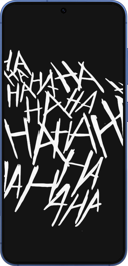 Силиконовый чехол joker hahaha для Samsung Galaxy S25 Plus - 4509u-3826 изображение 
