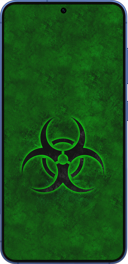Силиконовый чехол biohazard 30 для Samsung Galaxy S25 Plus - 4848u-3826 изображение 