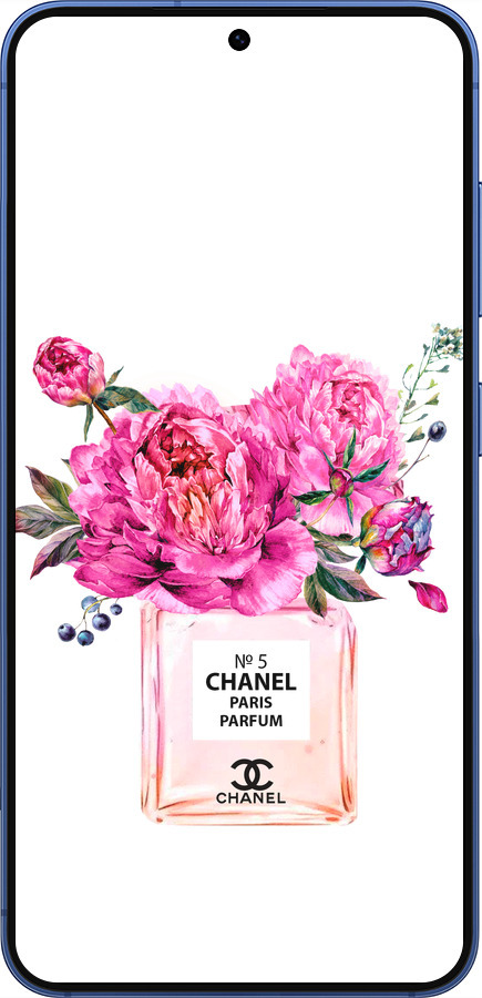 Силіконовий чехол Chanel для Samsung Galaxy S25 Plus - 4906u-3826 изображение 
