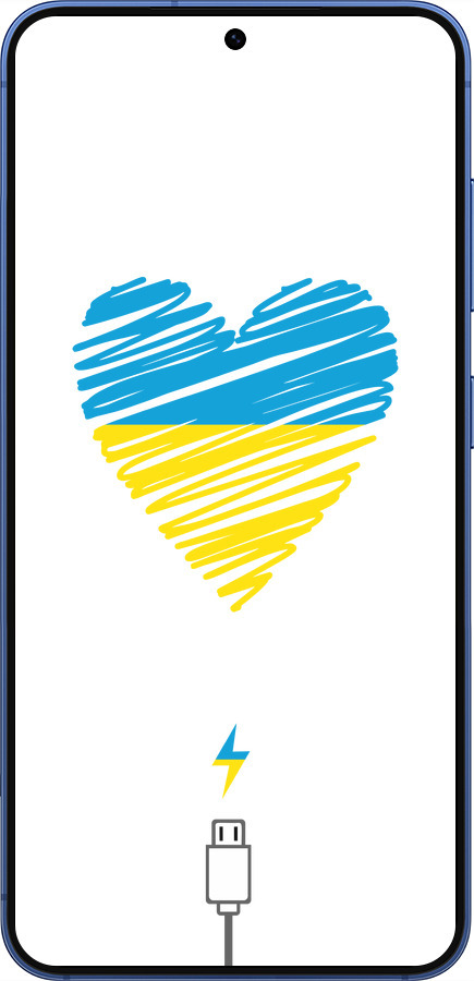 Силиконовый чехол Подзарядка сердца v2 для Samsung Galaxy S25 Plus - 5295u-3826 изображение 
