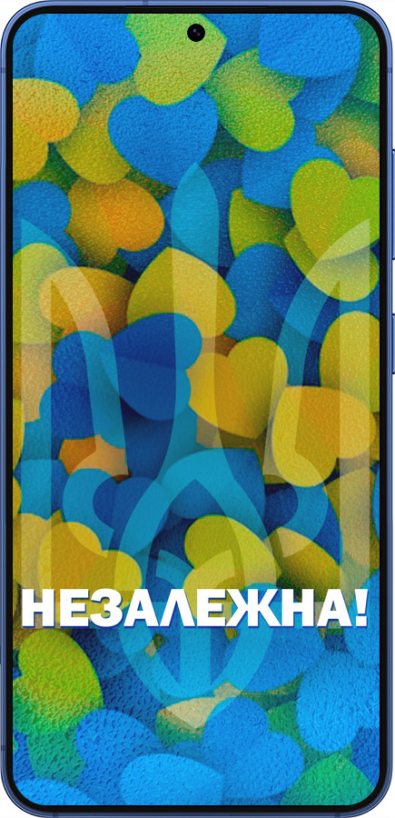 Силиконовый чехол Незалежна для Samsung Galaxy S25 Plus - 5447u-3826 изображение 