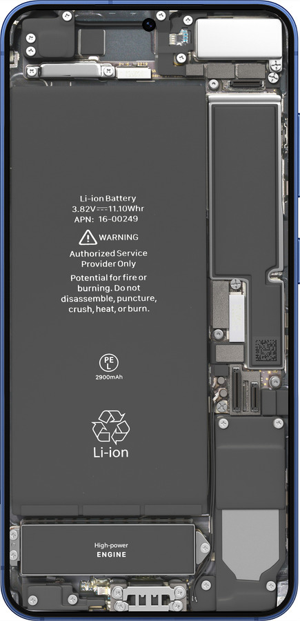 Силиконовый чехол Детали смартфона для Samsung Galaxy S25 Plus - 5487u-3826 изображение 