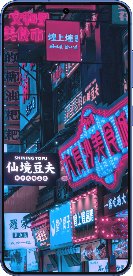 Силиконовый чехол Hong Kong City для Samsung Galaxy S25 Plus - 5536u-3826 изображение 