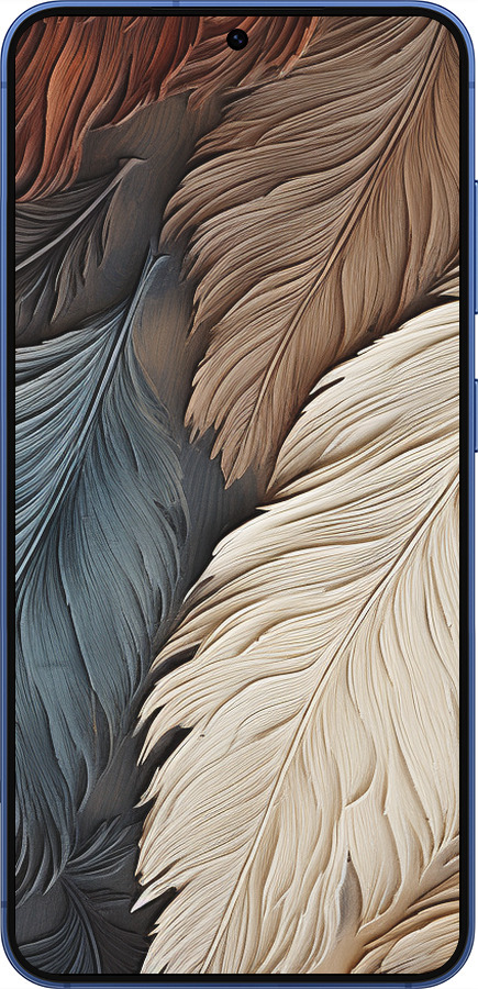 Силиконовый чехол Листья в стиле бохо для Samsung Galaxy S25 Plus - 5643u-3826 изображение 