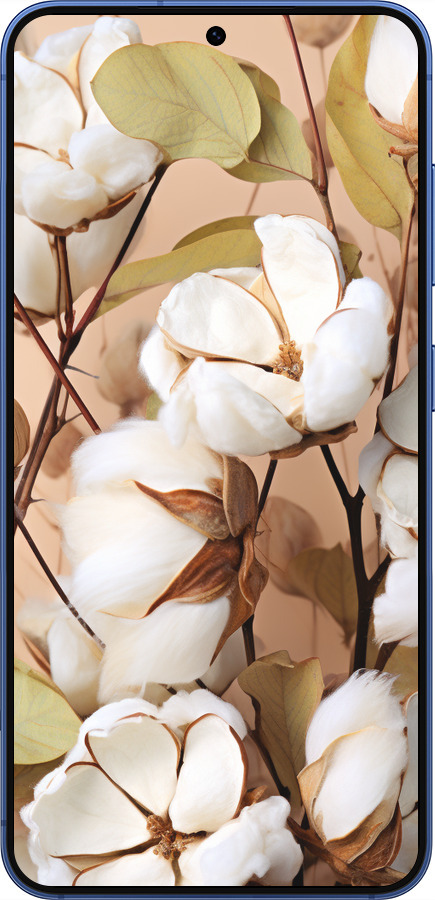 Силиконовый чехол Хлопок для Samsung Galaxy S25 Plus - 5665u-3826 изображение 