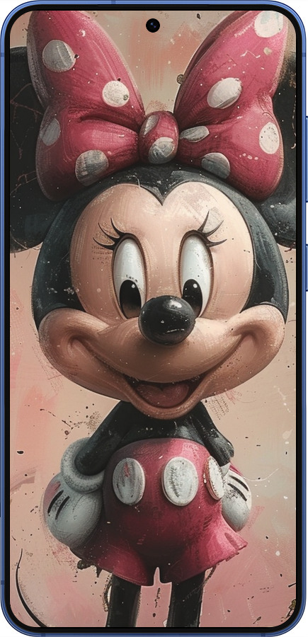 Силиконовый чехол Minnie Mouse для Samsung Galaxy S25 Plus - 6054u-3826 изображение 