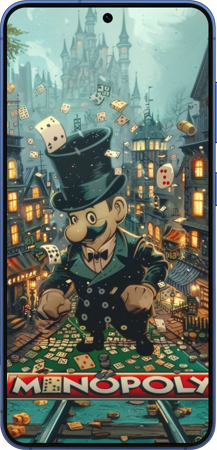 Силиконовый чехол Сказочный Monopoly для Samsung Galaxy S25 Plus - 6086u-3826 изображение 