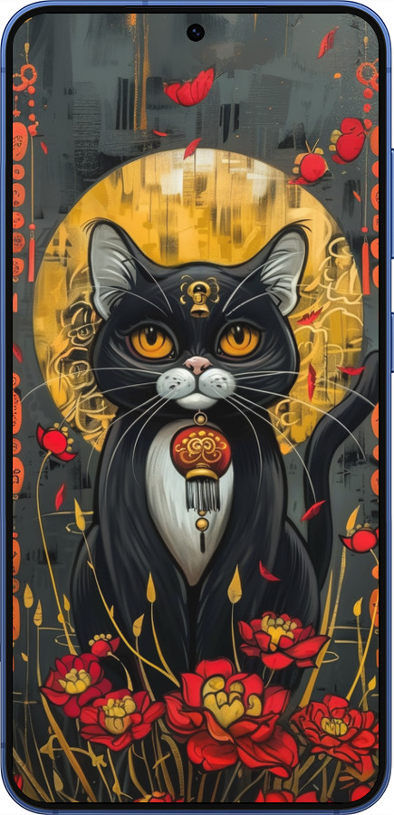Силіконовий чехол China Cat для Samsung Galaxy S25 Plus - 6134u-3826 изображение 