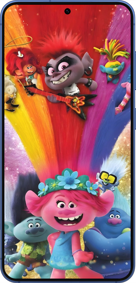 Силиконовый чехол Троли для Samsung Galaxy S25 Plus - 6343u-3826 изображение 
