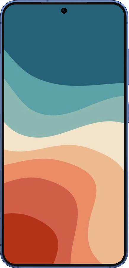 Силиконовый чехол В стиле ретро с волнами для Samsung Galaxy S25 Plus - 6531u-3826 изображение 