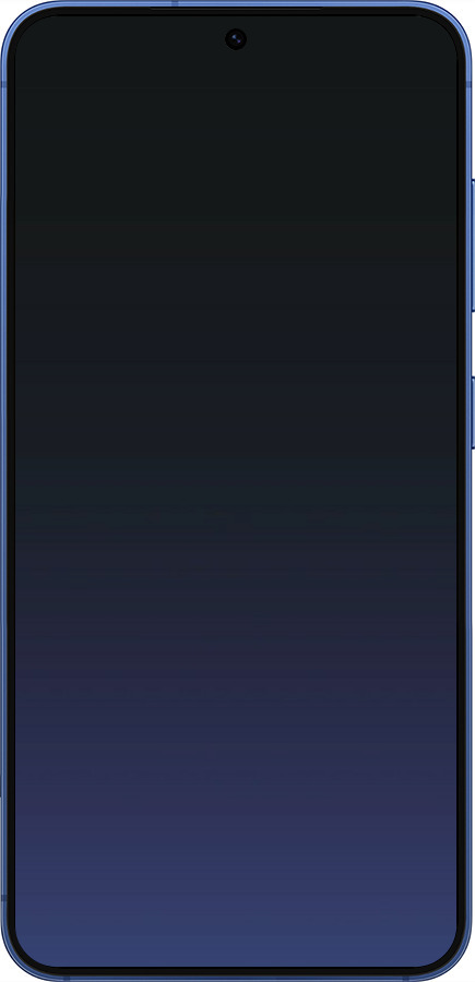 Силиконовый чехол Градиент в тёмно - синем стиле для Samsung Galaxy S25 Plus - 6542u-3826 изображение 