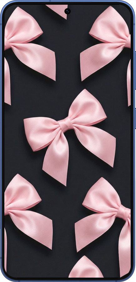 Силиконовый чехол Coquette Ribbons Dark Coquette для Samsung Galaxy S25 Plus - 6767u-3826 изображение 
