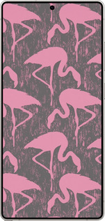 Силиконовый чехол Vintage-Flamingos для Samsung Galaxy S25 Ultra - 4171u-3805 изображение 