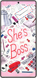 Силиконовый чехол she's the  boss для Samsung Galaxy S25 Ultra - 4254u-3805 изображение 