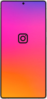 Силиконовый чехол Instagram для Samsung Galaxy S25 Ultra - 4273u-3805 изображение 