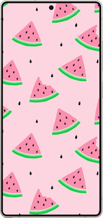 Силиконовый чехол Розовый арбуз для Samsung Galaxy S25 Ultra - 4314u-3805 изображение 
