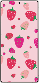 Силиконовый чехол Клубнички для Samsung Galaxy S25 Ultra - 4332u-3805 изображение 
