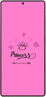 Силіконовий чехол Princess для Samsung Galaxy S25 Ultra - 4361u-3805 изображение 