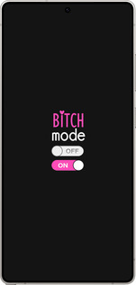 Силиконовый чехол Bitch mode для Samsung Galaxy S25 Ultra - 4548u-3805 изображение 