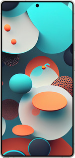 Силиконовый чехол Горошек абстракция для Samsung Galaxy S25 Ultra - 5608u-3805 изображение 