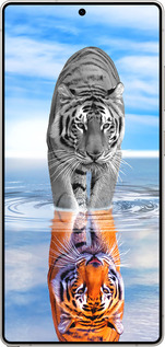 Силіконовий чехол Тигр для Samsung Galaxy S25 Ultra - 6016u-3805 изображение 