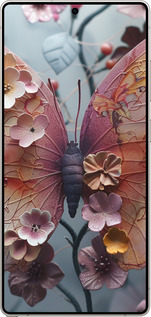 Силіконовий чехол Fairy Butterfly для Samsung Galaxy S25 Ultra - 6048u-3805 изображение 