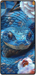 Силиконовый чехол Blue Snake для Samsung Galaxy S25 Ultra - 6079u-3805 изображение 