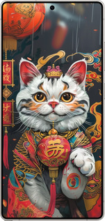 Силіконовий чехол China Cat v2 для Samsung Galaxy S25 Ultra - 6135u-3805 изображение 