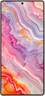 Силиконовый чехол Мрамор 2 для Samsung Galaxy S25 Ultra - 6307u-3805 изображение 