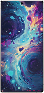 Силиконовый чехол Арт акварель для Samsung Galaxy S25 Ultra - 6329u-3805 изображение 