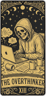 Силиконовый чехол The Overthinker для Samsung Galaxy S25 Ultra - 6774u-3805 изображение 