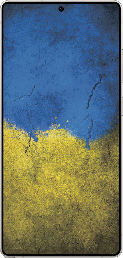 Силиконовый чехол Флаг Украины 2 для Samsung Galaxy S25 Ultra - 401u-3805 изображение 