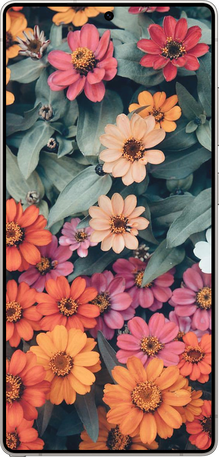 Силиконовый чехол Beauty flowers для Samsung Galaxy S25 Ultra - 4050u-3805 изображение 