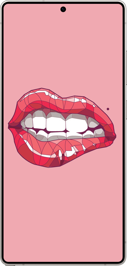 Силіконовий чехол Sexy lips для Samsung Galaxy S25 Ultra - 4174u-3805 изображение 