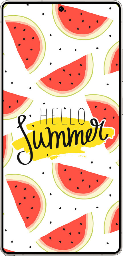 Силиконовый чехол Hello Summer для Samsung Galaxy S25 Ultra - 4356u-3805 изображение 
